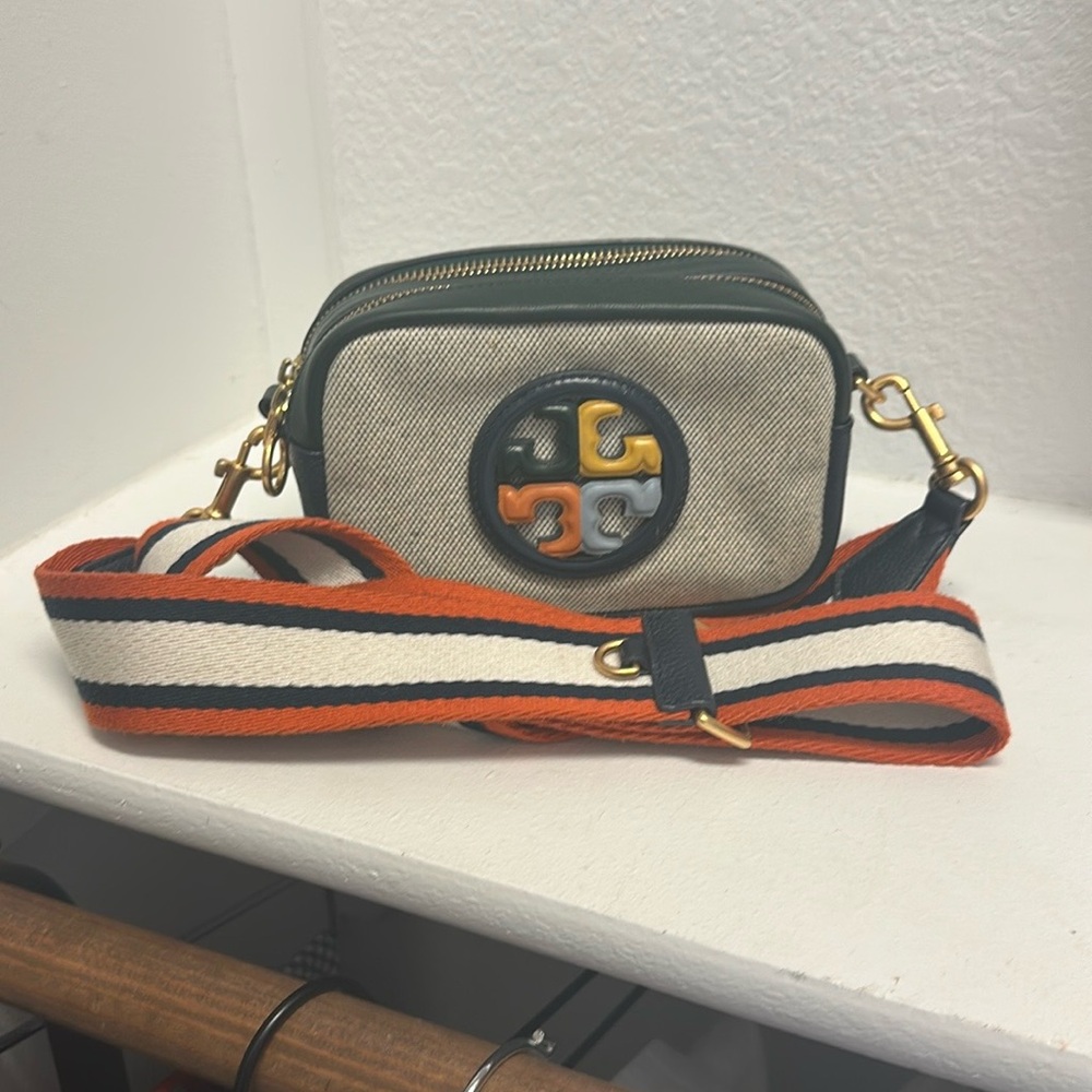 Tory Burch Mini Miller Color Block Crossbody Bag — Rare Find